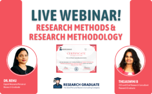 LIVE WEBINAR! RESEARCH METHODS & RESEARCH METHODOLOGY